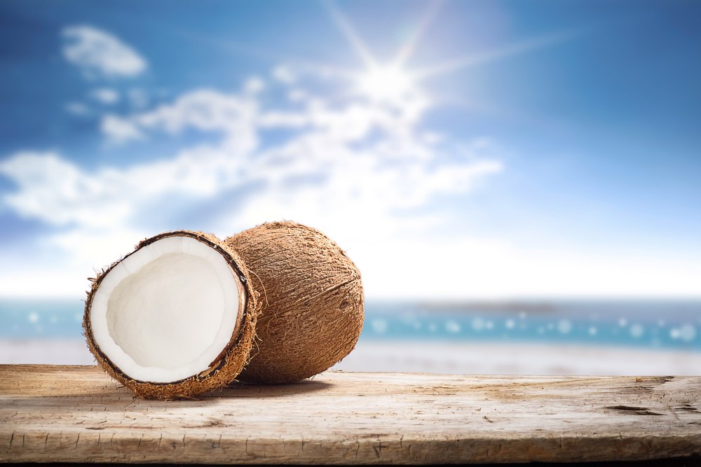benefícios do coco seco
